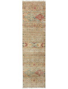 Tappeto Rubin Pakistan 76x290 Beige Rosso Matto