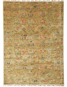 Tappeto Rubin Pakistan 125x172 Giallo Ocra Marr