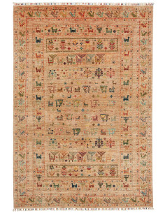 Rug Rubin Pakistan 164x244 Sandy Beige Multicol