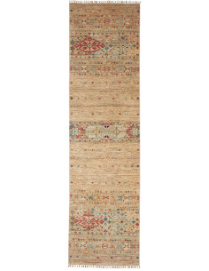 Tappeto Rubin Pakistan 79x303 Beige Sabbia Ross