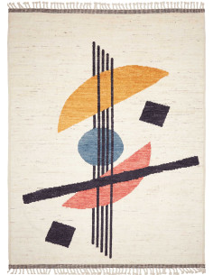 Rug Gabbeh Marrakech Pakistan 275x381 Off White