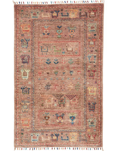Rug Rubin Pakistan 79x125 Reddish Brown Terra C
