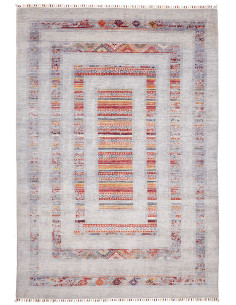 Rug Siva Pakistan 206x296 Light Grayish Blue Te