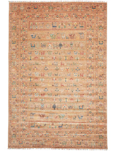 Rug Rubin Pakistan 203x300 Terracotta Orange Bl