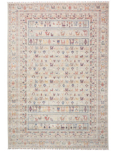 Rug Rubin Pakistan 244x355 Light Sand Grey Past