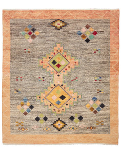 Rug Gabbeh Marrakech Pakistan 263x305 : Mottled