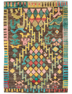 Rug Gabbeh Marrakech Pakistan 151x218 Deep Brow