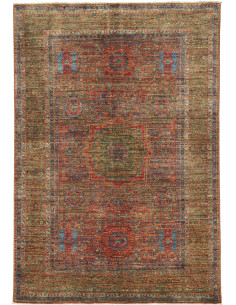 Rug Mamlouk Pakistan 126x182 Terracotta Red Mid