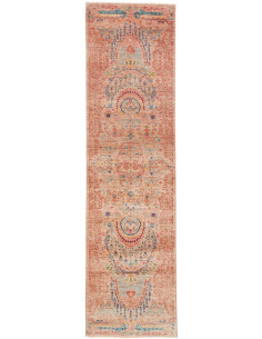 Rug Shahi Fine Pakistan 80x296 Terracotta Peach
