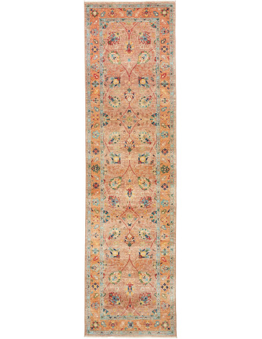 Rug Shahi Fine Pakistan 80x295 Peach Terracotta