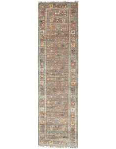 Rug Rubin Pakistan 80x293 Ash Brown Multicolore