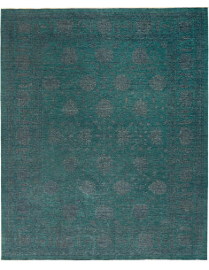 Rug Ziegler Fine Pakistan 246x303 Teal Charcoal