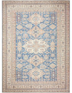 Tappeto Kazak Fine Pakistan 310x423 Blu Denim B