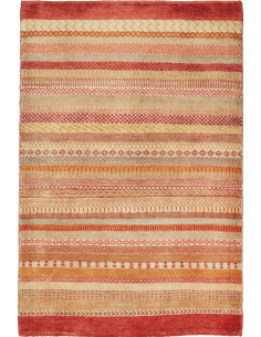 Tappeto Royal Gabbeh Pakistan 82x122 Rosso Terr