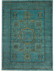 Rug Mamlouk Pakistan 173x243 Turquoise Gold Dar