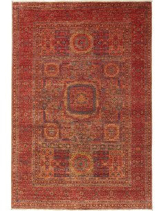 Tappeto Mamlouk Pakistan 125x181 Rosso Mattone