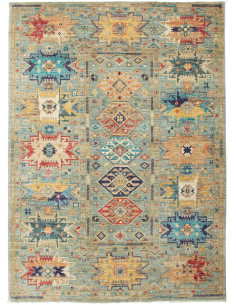 Tappeto Tribal Pakistan 149x206 Azzurro Turches