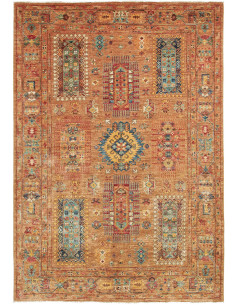 Tappeto Tribal Pakistan 171x244 Arancio Bruciat