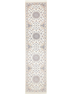 Tappeto Nain 6la Persia 87x400 Avorio Blu Navy