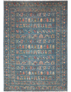 Tappeto Rubin Pakistan 248x347 Blu Petrolio Ara