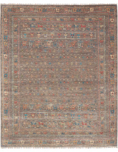Tappeto Rubin Pakistan 248x303 Marrone Scuro Te