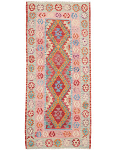 Rug Kilim Afghanistan 86x197 Light Pink Light B