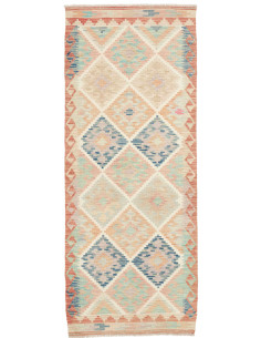 Tappeto Kilim Afghanistan 80x198 Beige Pesca Az