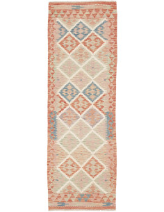 Rug Kilim Afghanistan 62x194 Terracotta Dusty B