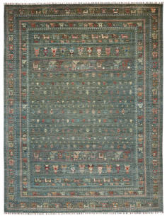 Tappeto Rubin Pakistan 239x316 Verde Petrolio T