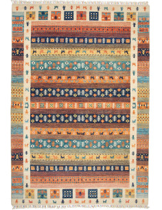 Tappeto Royal Gabbeh Pakistan 199x291 Beige Ter