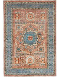 Tappeto Mamlouk Pakistan 125x180 Arancio Terrac