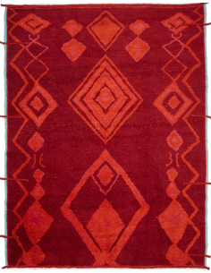 Rug Gabbeh Marrakech Pakistan 231x302 Dark Red