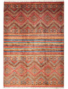 Tappeto Samarkand Pakistan 170x236 Rosso Terrac