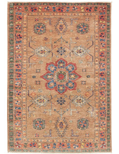 Rug Kazak Fine Pakistan 119x173 Terracotta Brow
