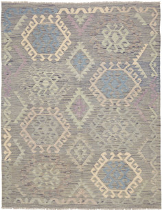 Rug Kilim Afghanistan 153x200 Grey Blue Sky Blu
