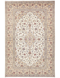 Tappeto Kashan Persia 197x300 Avorio Beige Ross