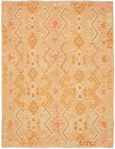 Rug Kilim Afghanistan 157x201 Yellow Orange Bei
