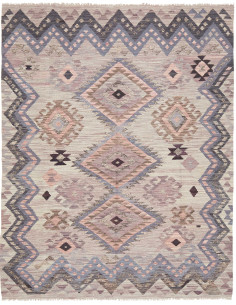 Rug Kilim Afghanistan 152x196 Beige Grey Lavend