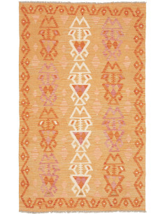 Tappeto Kilim Afghanistan 102x168 Arancione Zaf