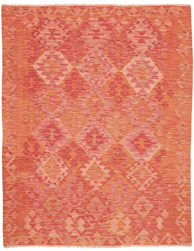 Rug Kilim Afghanistan 150x193 Orange Red Peach
