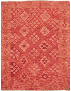 Rug Kilim Afghanistan 154x204 Terracotta Red Co