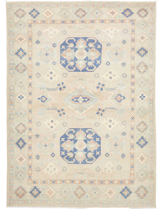 Tappeto Kazak Afghanistan 154x210 Beige Crema B