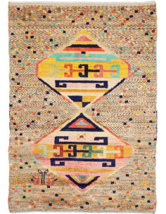 Rug Gabbeh Marrakech Pakistan 132x189 Beige Yel