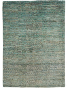 Rug Royal Gabbeh Pakistan 136x191 Teal Grey Ear