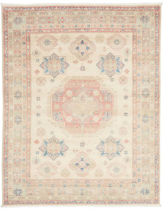 Tappeto Kazak Afghanistan 153x192 Crema Beige C