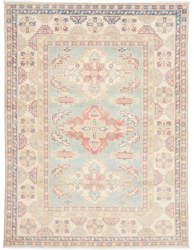 Rug Kazak Afghanistan 152x204 Light Blue Terrac