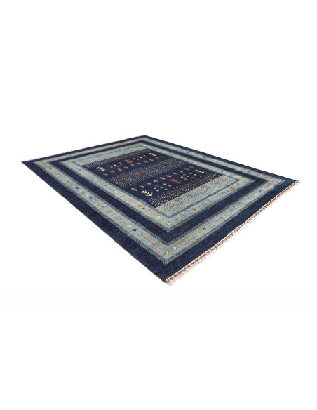 Rug Siva Pakistan 250x304 Deep Navy Blue Sky Bl