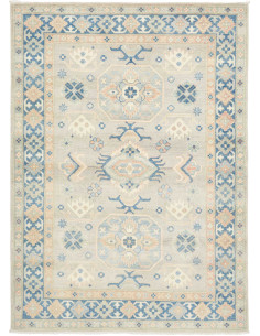 Rug Kazak Afghanistan 149x204 Soft Grey Light B