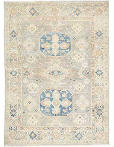 Rug Kazak Afghanistan 150x204 Stone Grey Blue C