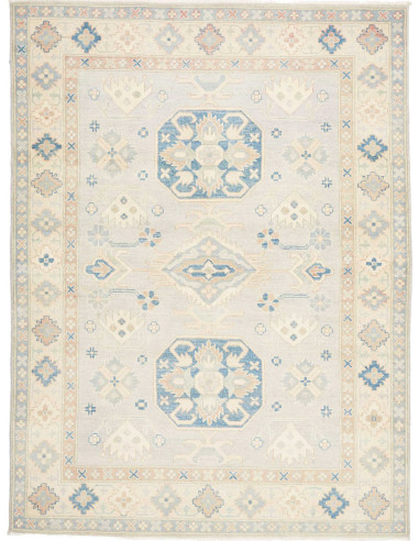 Rug Kazak Afghanistan 150x202 Light Grey Light